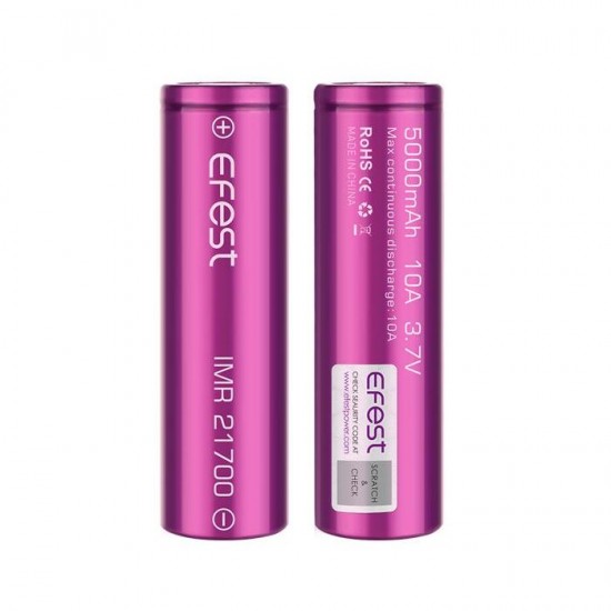 EFEST 21700 5000mAh 10A
